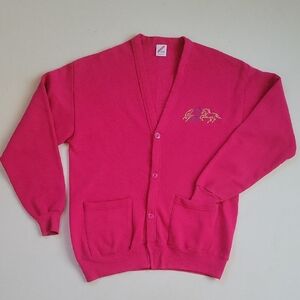 Jerzees Hot Pink Fleece Top
